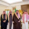 أمير القصيم يستقبل ورثة نورة العبري بعد تنازلهم عن حقهم الشرعي