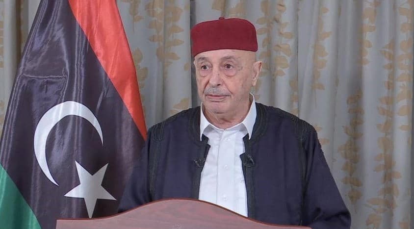 رسالة من رئيس البرلمان الليبي إلى سكان طرابلس