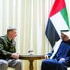 محمد بن زايد يلتقي رئيس أركان الجيش الأمريكي