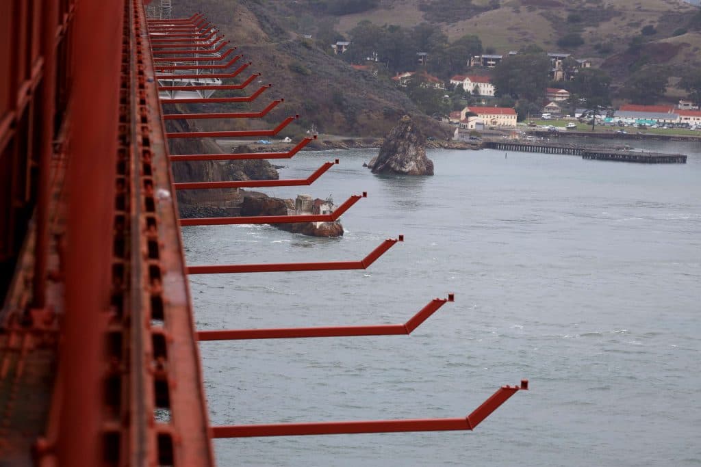 Installation Of Golden Gate Bridge Suicide Net Two Years Behind Schedule