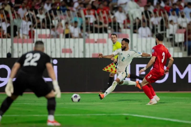 الأخضر يهزم البحرين في التصفيات الآسيوية المؤهلة لكأس العالم