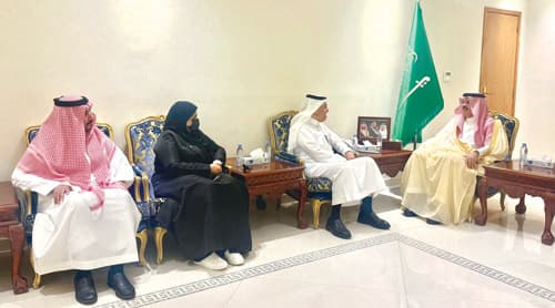 محافظ الجبيل يلتقي وفد تجمع الشرقية الصحي