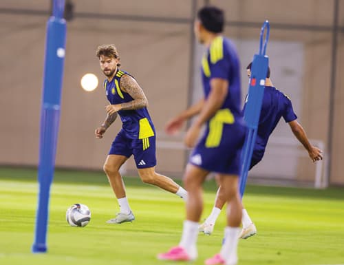 مدرب النصر يحدد الليلة بديلي جواو وكومان لمواجهة أبها