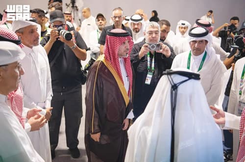 وكيل وزارة الرياضة للإعلام يفتتح المركز الإعلامي لـ»خليجي27»