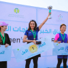 الأول من نوعه في السعودية.. تتويج الفائزات بسباق الدراجات الهوائية للسيدات