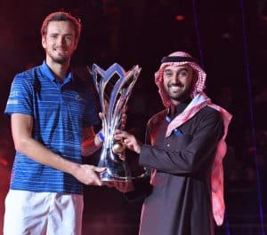 الروسي “ميدفيديف” بطلاً للنسخة الأولى من كأس الدرعية للتنس