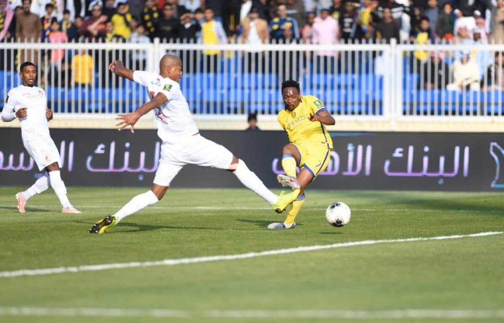 النصر يقلبها على ضمك ويصعد لربع نهائي كأس الملك