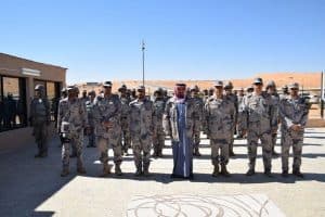 أمير نجران يقف على مشروع الطريق الحدودي بالربع الخالي