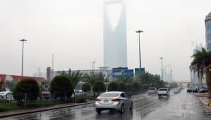 الرياض: أمطار متفاوتة وحبات بَرَد خلال الـ 24 ساعة المقبلة