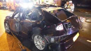 انفجار سيارة بسبب معطر الهواء