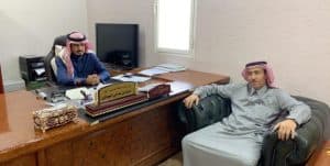 وكيل محافظة المزاحمية يستقبل رئيس البلدية الجديد