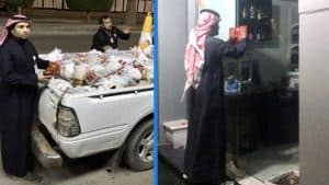 أمانة القصيم تغلق محلاً يبيع مواد غذائية منتهية الصلاحية ومجهولة المصدر