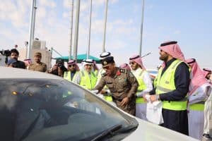 قائد قوات أمن الطرق يدشن حملة “درب السلامة” لتوعية سالكي الطرق