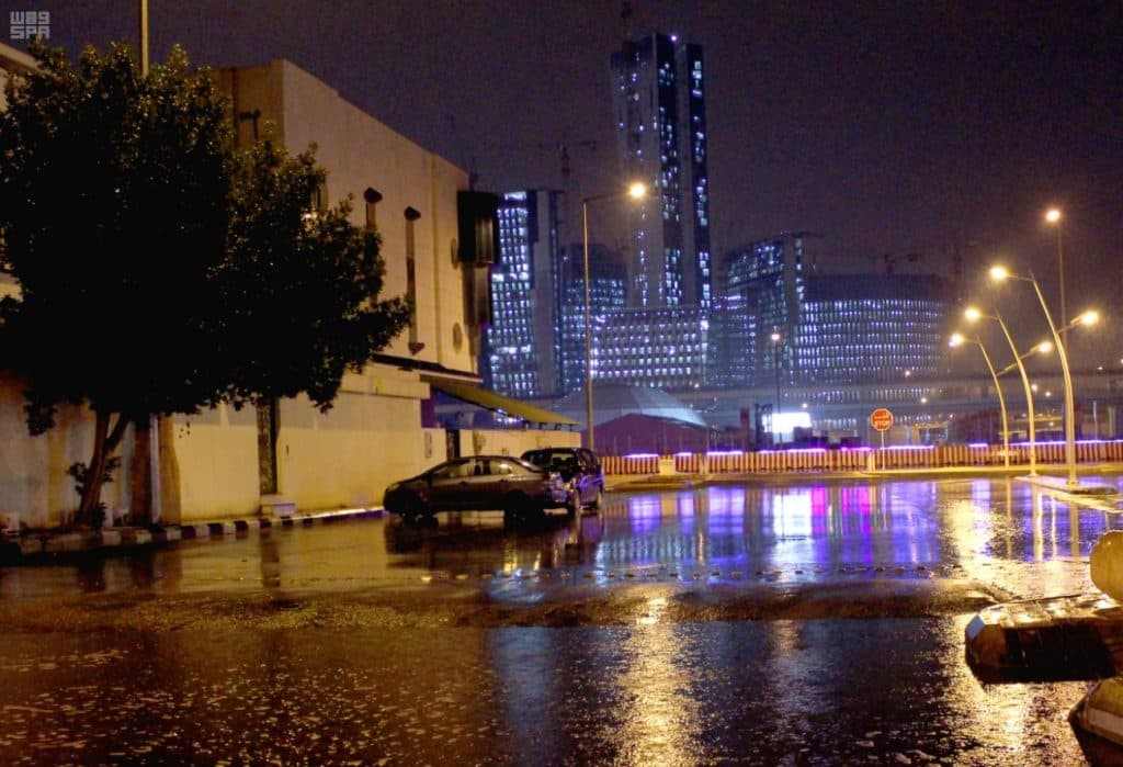 أمطار الرياض 3