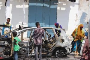 انفجار سيارة مفخخة قرب البرلمان الصومالي