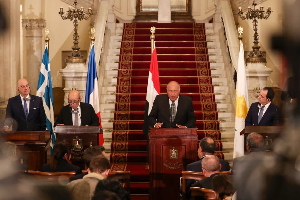 EGYPT-FRANCE-ITALY-GREECE-CYPRUS-LIBYA-DIPLOMACY