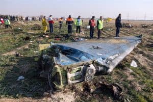 الطائرة الأوكرانية استدارت للعودة بعدما واجهت مشكلة