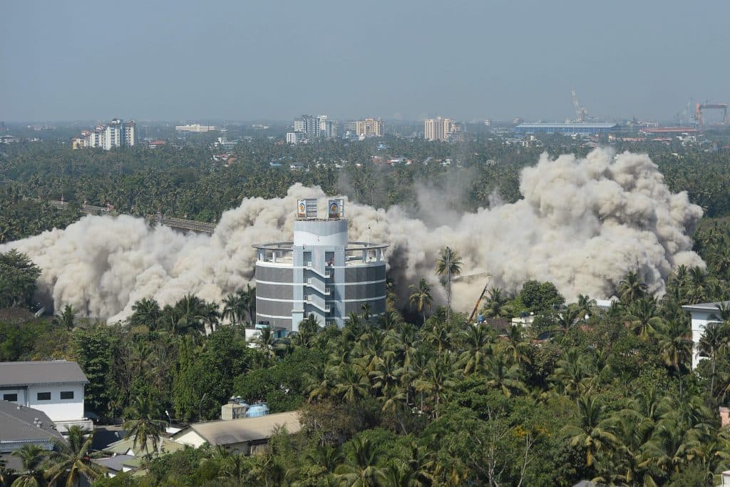 INDIA-ENVIRONMENT-POLITICS-CONSTRUCTION