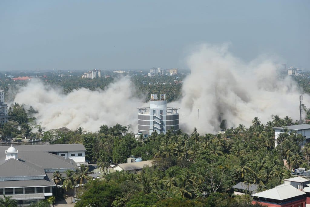 INDIA-ENVIRONMENT-POLITICS-CONSTRUCTION