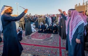 أمير القصيم في مهرجان الغضا للثقافة والفنون بعنيزة