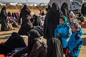 وفاة 371 طفلا في مخيم الهول العام 2019