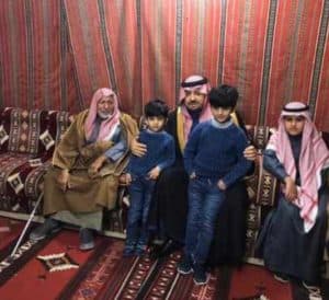 أمير الشمالية يعزي أسرة العنزي في وفاة المقدم نواف