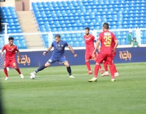 جزائية الوقت الضائع تنقذ النصر من الخسارة أمام ضمك