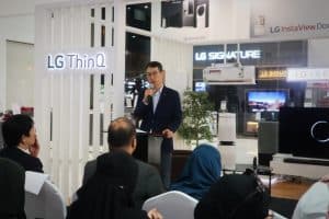 إل جي تدشن بالمملكة أول منطقة لمنتجات ThinQ على مستوى دول مجلس التعاون الخليجي