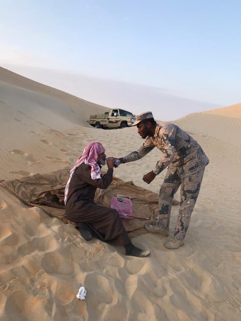 العثور على مواطنين فقدا في صحراء الربع الخالي