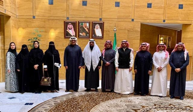 سمو سفير المملكة لدى دولة الكويت الشقيقة يستقبل وفد هيئة الولاية على أموال القاصرين