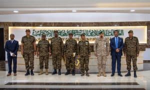 أمين التحالف الإسلامي يستقبل رئيس أركان إثيوبيا