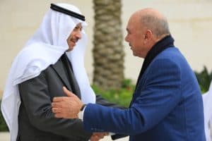 السفير السديري يستقبل الفايز ويشيد بعمق العلاقات السعودية الأردنية
