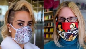 “كورونا” يلهم المصممين لإنتاج أقنعة مميزة وغريبة ولكن غير واقية!
