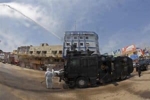 سقوط صاروخي كاتيوشا قرب مقر قيادة عمليات بغداد