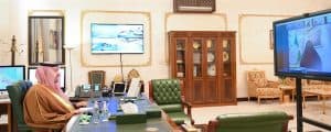 أمير الحدود الشمالية يكّرم عبر الإتصال المرئي ممرضة ومواطنين لمبادراتهم الإنسانية