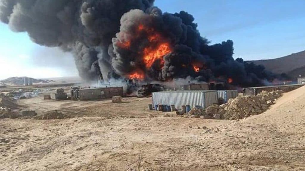 وزارة النفط اليمنية: الحوثي يستهدف محطة ضخ صافر النفطي بمأرب