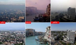 الحجر الصحي جراء كورونا يزيل التلوث عن معظم مدن العالم
