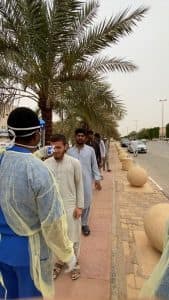 صحة المزاحمية تبدأ عمليات المسح النشط ميدانيا للكشف المبكر عن كورونا