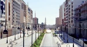 أمطار متوسطة إلى غزيرة على منطقة المدينة المنورة