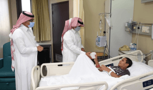 الخدمات الطبية بوزارة الداخلية تعايد المرضى في مستشفيات قوى الأمن