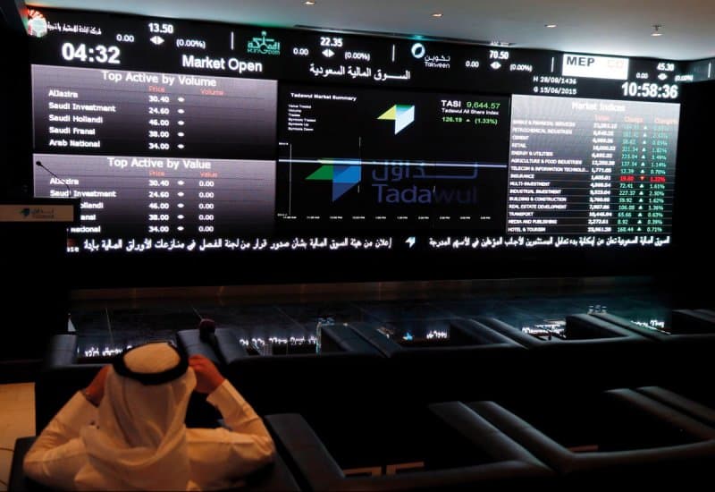الأسهم السعودية تغلق مرتفعة 74.09 نقطة