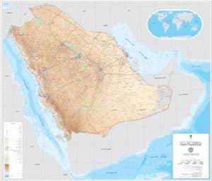 تحديث الخارطة الرسمية للمملكة