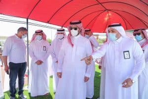 أمير الجوف يتفقد مشاريع خِدْمية وصحية وسياحية في دومة الجندل