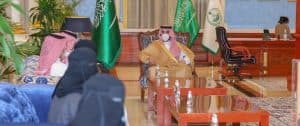 أمير الجوف يستقبل رئيس وأعضاء جمعية التثقيف الدوائي