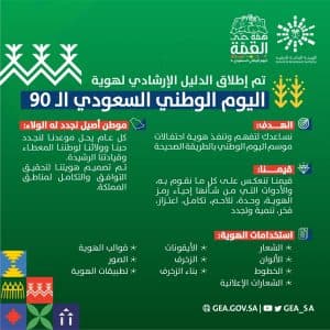 رئيس هيئة الترفيه يُطلق الهوية الخاصة باليوم الوطني الـ90