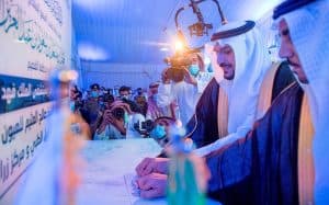 أمير القصيم يضع حجر الأساس لمشروعي صالح العثيم للعيون ومركز رقية القفاري للتأهيل الطبي وزراعة القوقعة