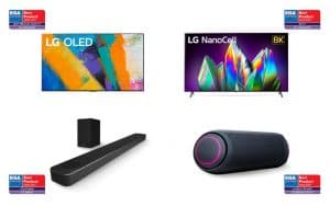 تلفزيون OLED من LG يفوز بجائزة مرموقة ضمن فئة منتجات الفيديو وأجهزة عرض المسرح المنزلي