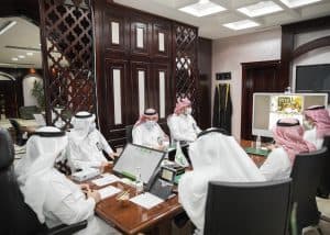 أمين الجوف يناقش المشروعات التنموية مع رؤساء البلديات ويشدد على متابعة التعديات