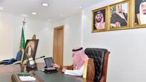 أمير نجران يدشن نظام “المسعف الإلكتروني” وبرنامج تتبع مركبات الاسعاف