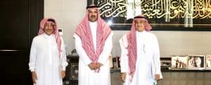 أمير المدينة يستقبل رئيس مجلس أمناء مجمع الملك عبدالعزيز للمكتبات الوقفية